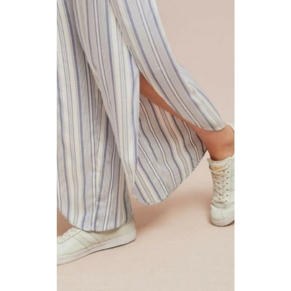 Samantha Dru Blue Emerson Strapless Jumpsuit - Picture 4 of 10